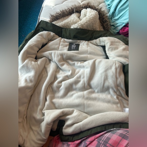 Parka jacket never worn size 10/12 - Picture 3 of 3